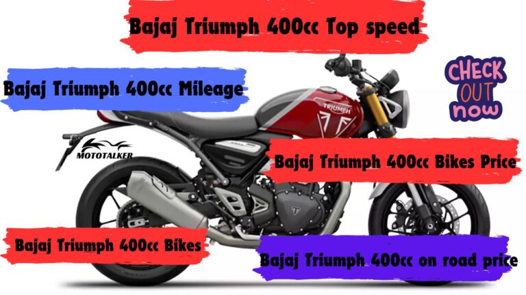 Bajaj Triumph 400cc Bikes